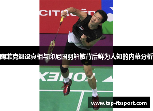 陶菲克退役真相与印尼国羽解散背后鲜为人知的内幕分析