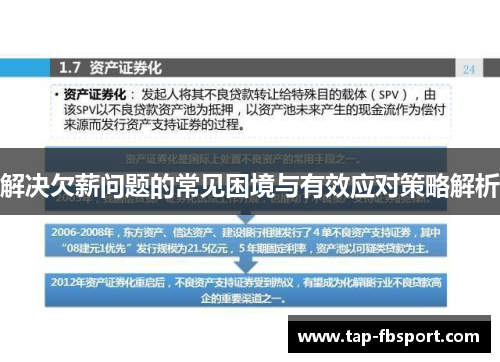 解决欠薪问题的常见困境与有效应对策略解析