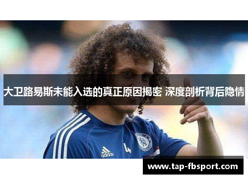 大卫路易斯未能入选的真正原因揭密 深度剖析背后隐情